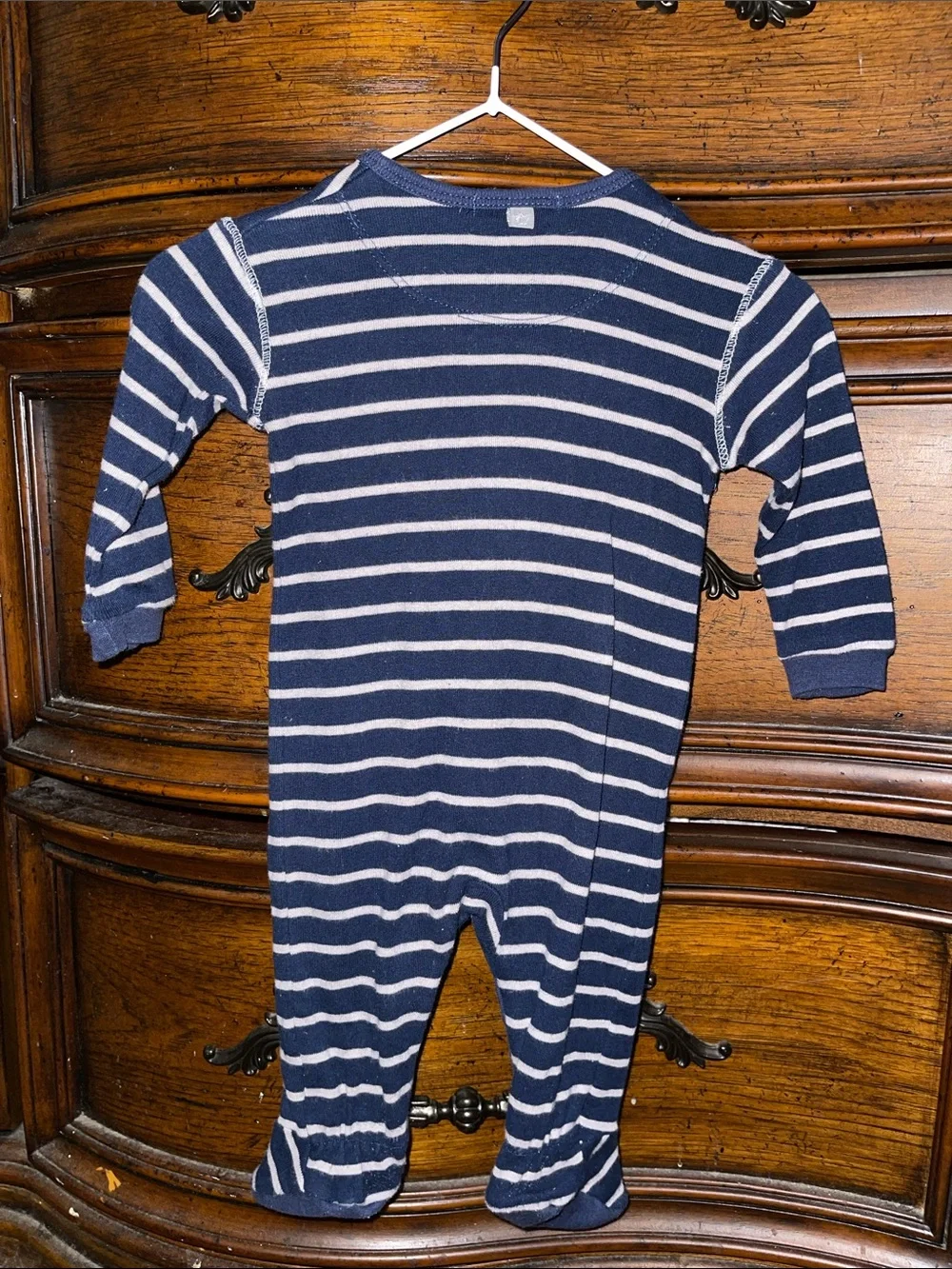 Petit Lem Footie with Lion Motifs